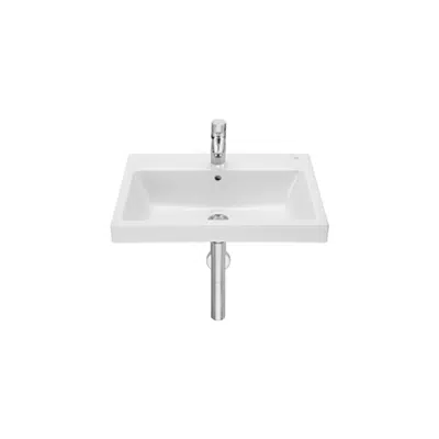 imagen para THE GAP 600 Wall-hung or vanity vitreous china basin