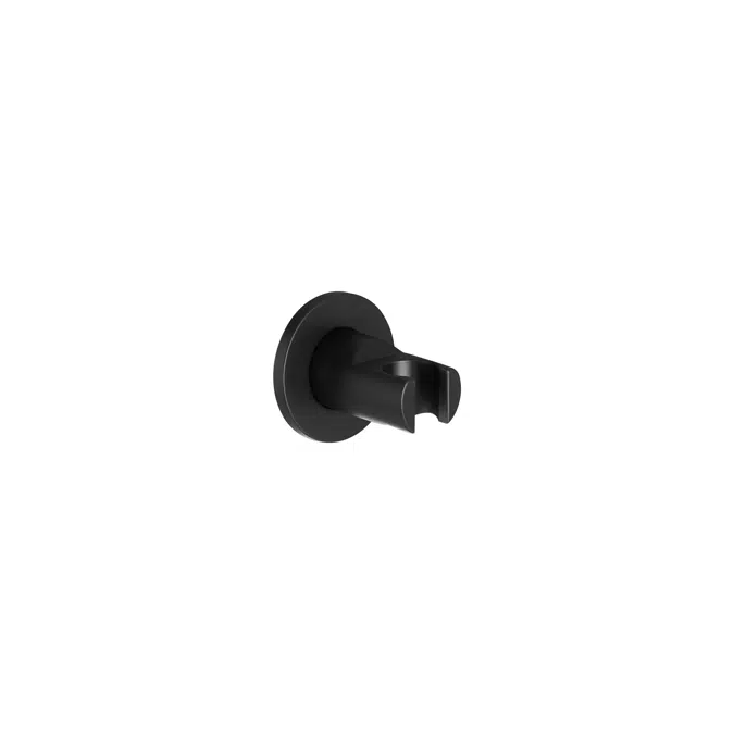 Wall ROUND - Fixed chromed bracket for hand shower
