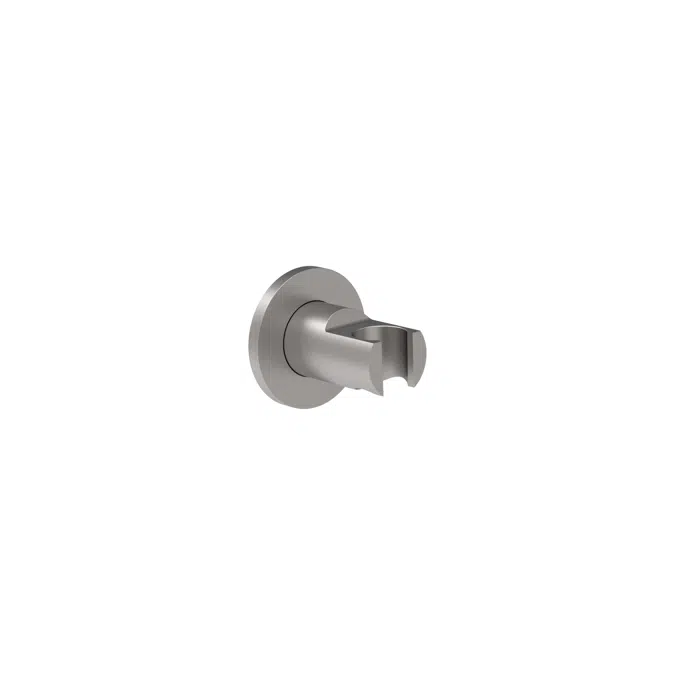 Wall ROUND - Fixed chromed bracket for hand shower
