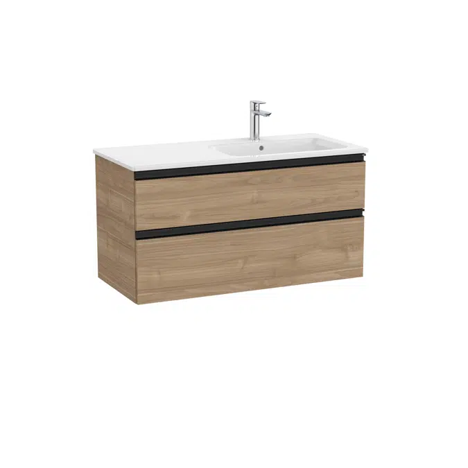 The Gap Unik (base unit with two drawers and right hand basin)