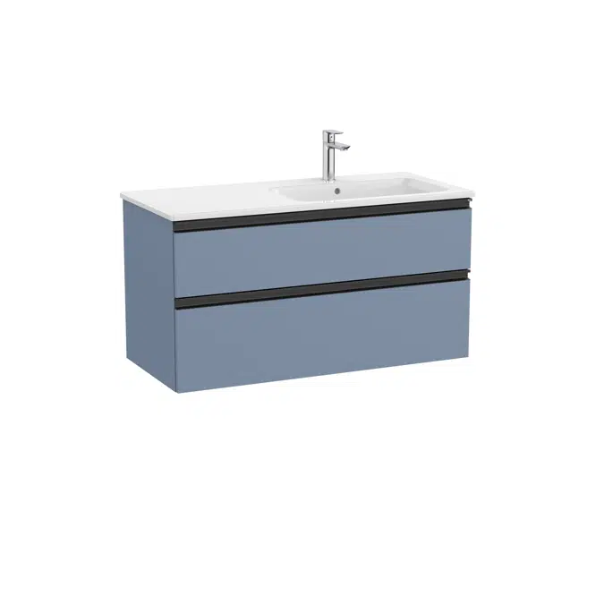 The Gap Unik (base unit with two drawers and right hand basin)