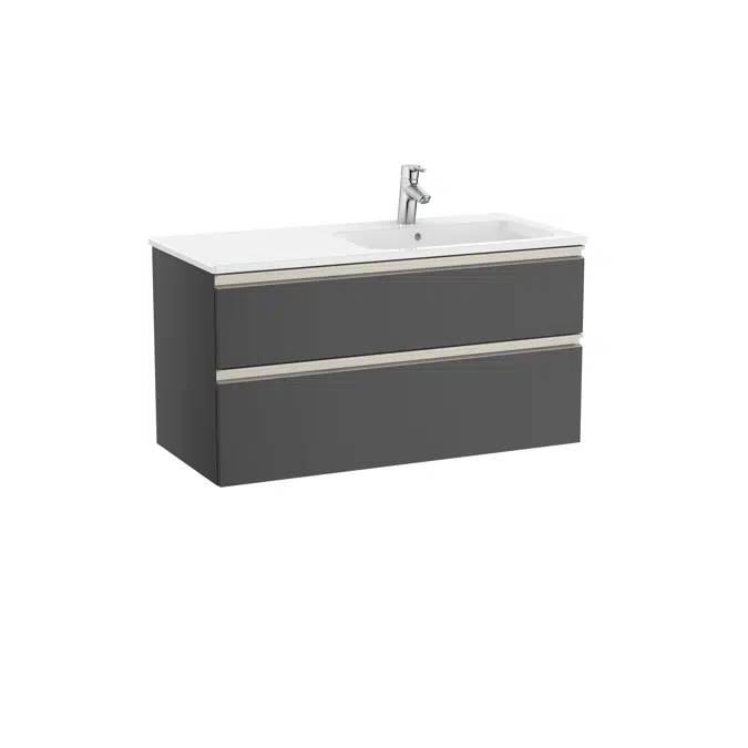 The Gap Unik (base unit with two drawers and right hand basin)