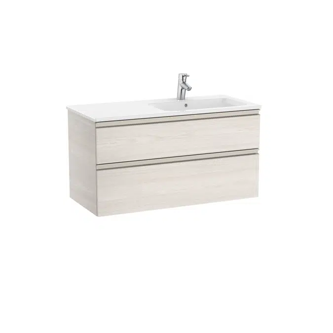 The Gap Unik (base unit with two drawers and right hand basin)