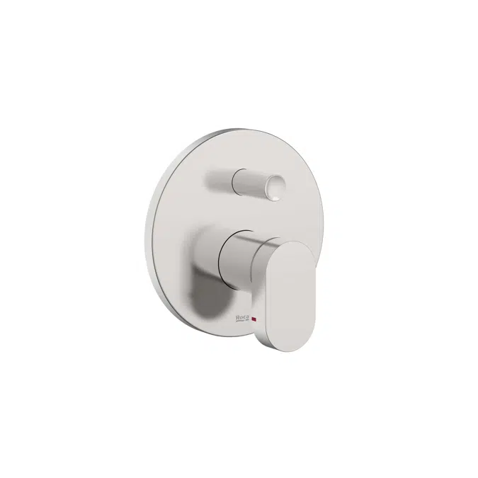 Kay - Built-in bath-shower mixer (2 ways) with automatic diverter.