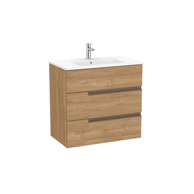 Victoria-N. Unik - base unit with three drawers, legs and basin