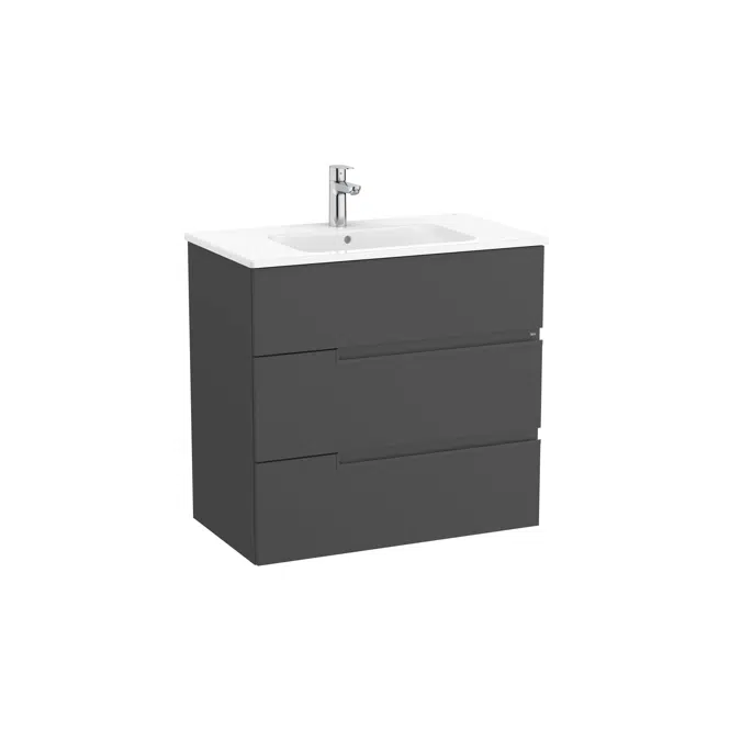 Victoria-N. Unik - base unit with three drawers, legs and basin