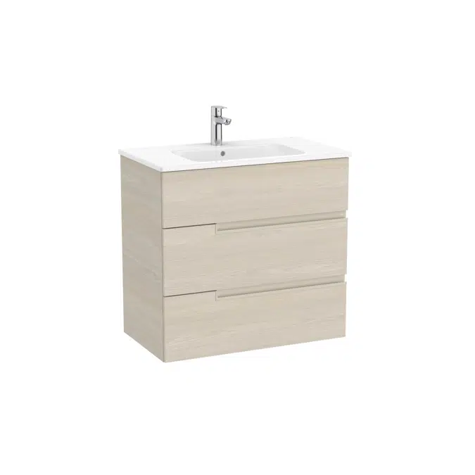 Victoria-N. Unik - base unit with three drawers, legs and basin