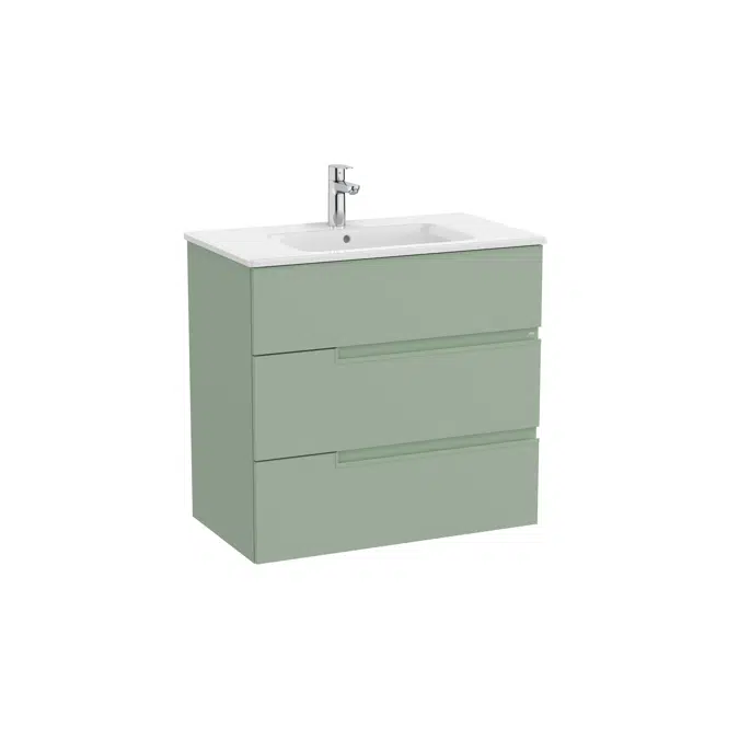 Victoria-N. Unik - base unit with three drawers, legs and basin