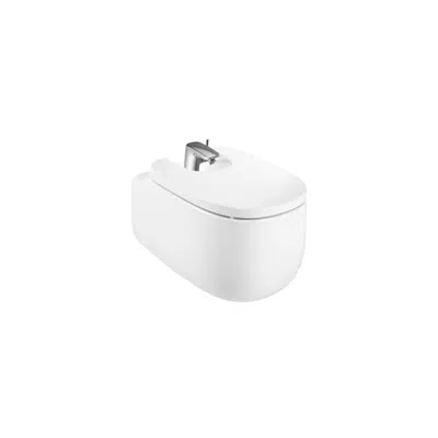 Image for BEYOND Vitreous china wall-hung bidet