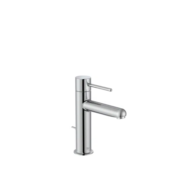 Nu  Basin mixer with pop-up waste and Pin handle  S-SIZE