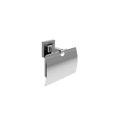Image for Cubica Toilet roll holder with cover
