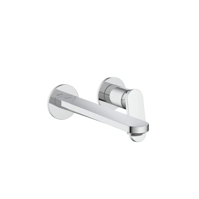 Kay - Built-in basin mixer. 200 mm long spout. Waste not included.