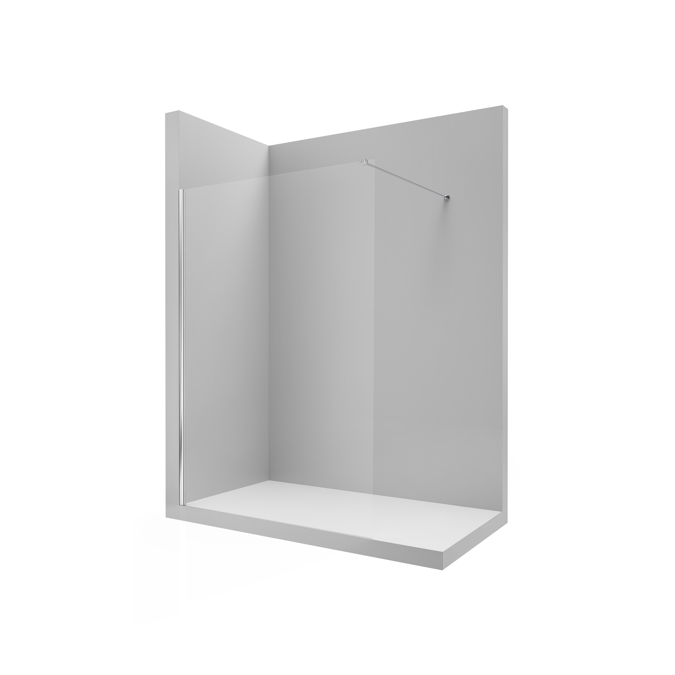 URA DF 1400 - Fixed panel for shower