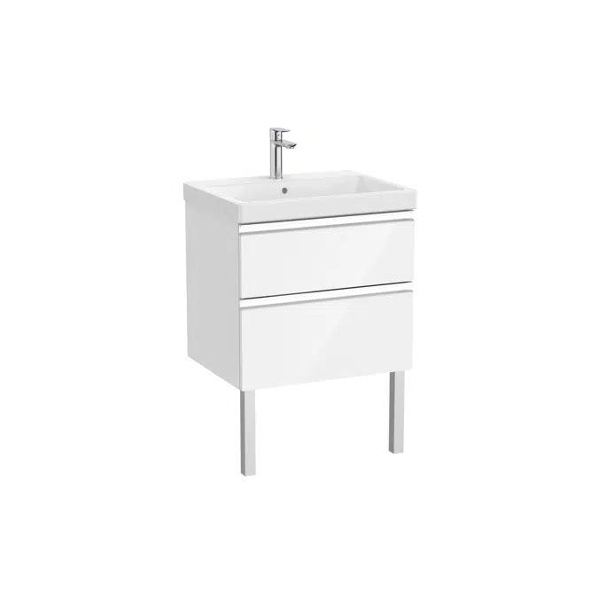 The Gap Unik (base unit with two drawers and basin)