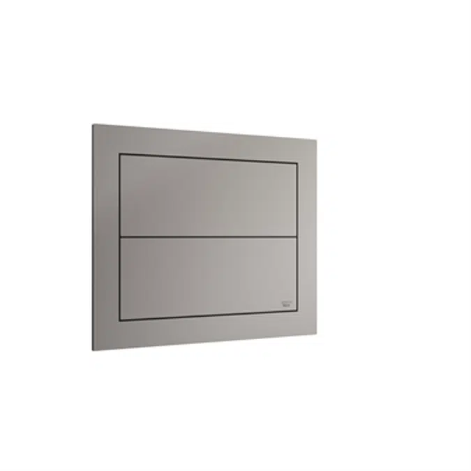 ARMANI - ISLAND 250x41.5x200mm Built-in 3/6L dual capacitative flush plate