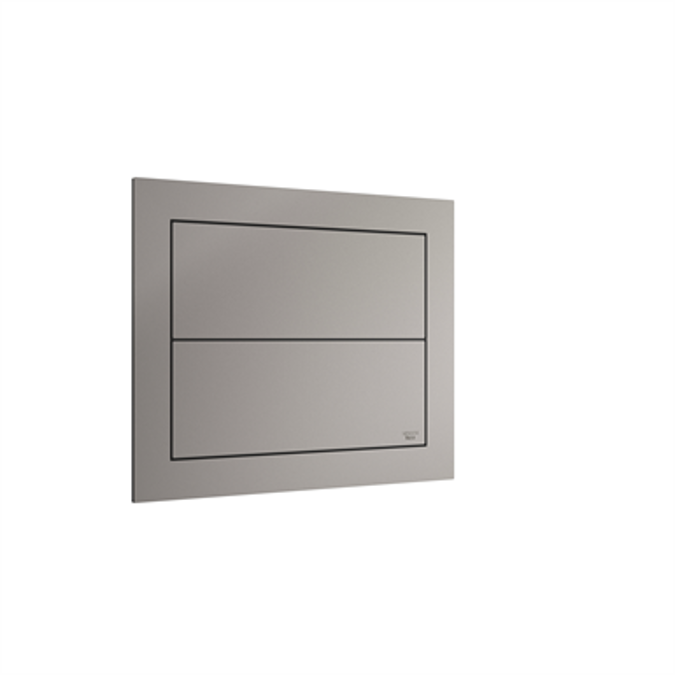 BIM objects - Free download! ARMANI - ISLAND  Built-in 3/6L  dual capacitative flush plate | BIMobject