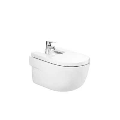 bild för Meridian Vitreous china wall-hung bidet