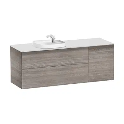 obraz dla BEYOND Base unit for in countertop basin on the left