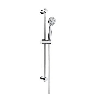 Image for Stella Shower kit with Stella 80/1 handshower, 700 mm slide bar with adjustable handshower bracket and flexible hose