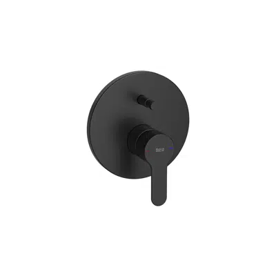 画像 L20 Built-in bath-shower mixer with automatic diverter