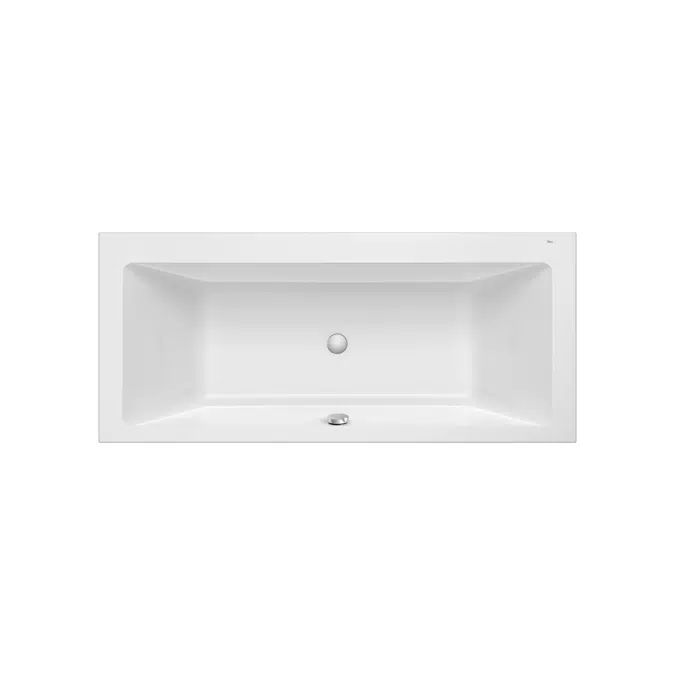 Vythos Acrylic Double-ended Bath with Tonic Hydromassage with drain and feet