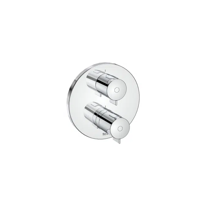 T-500 Built-in thermostatic bath-shower mixer (2 ways) with automatic diverter