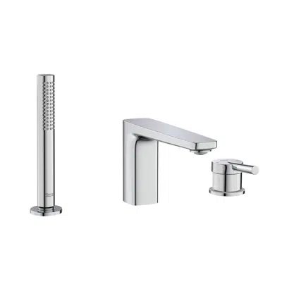 Image for PALS Deck-mounted bath-shower mixer
