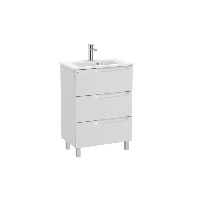 Aleyda Unik (compact base unit with 3 drawers and basin)