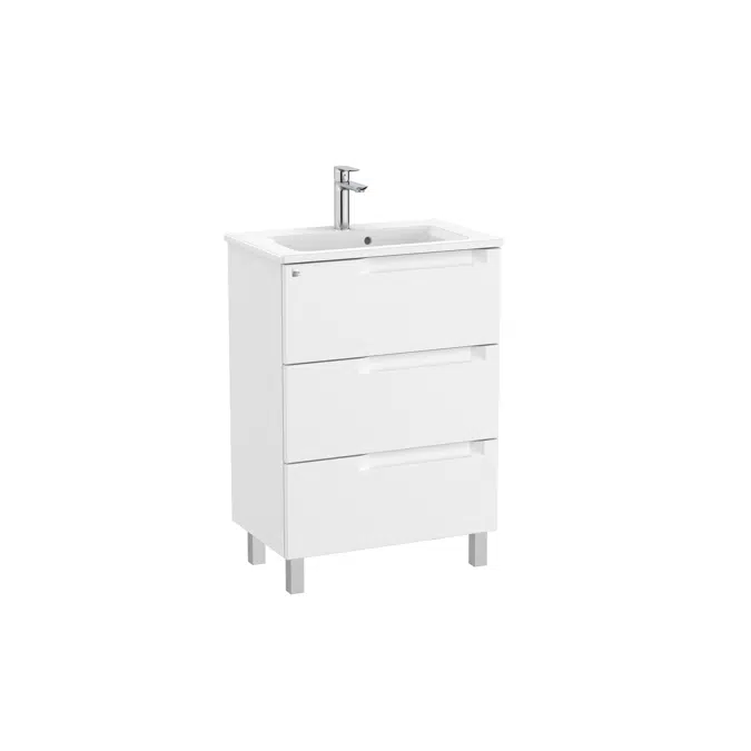 Aleyda Unik (compact base unit with 3 drawers and basin)