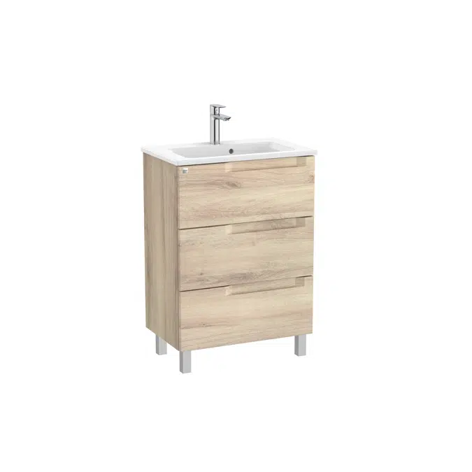 Aleyda Unik (compact base unit with 3 drawers and basin)