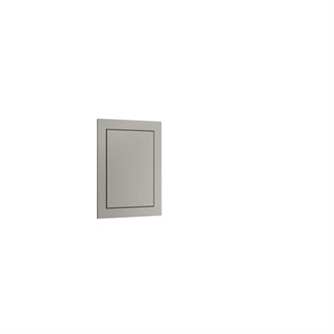 ARMANI - ISLAND Built-in storage cabinet with interior light