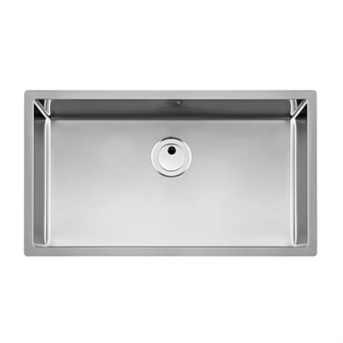 PRAGA 790mm Stainless steel single bowl kitchen sink