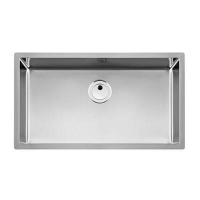 Image for PRAGA 790mm Stainless steel single bowl kitchen sink