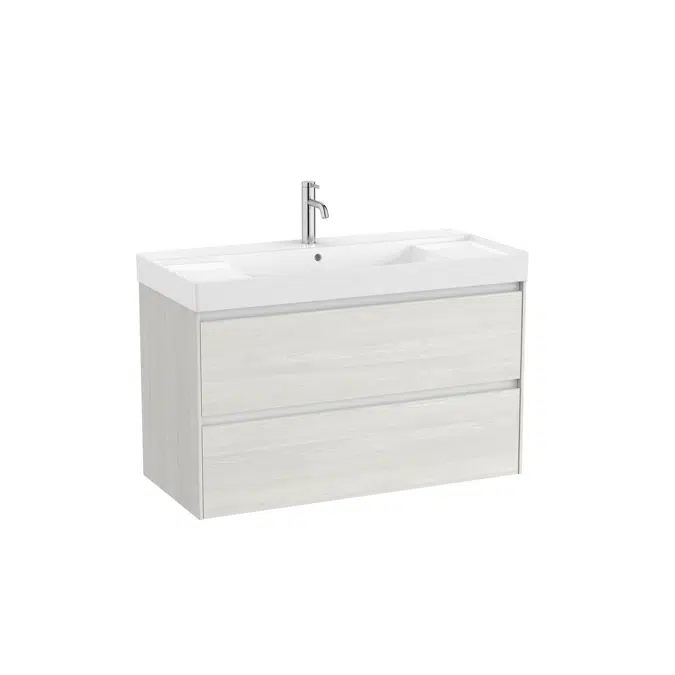 ONA Unik (base unit with two drawers and basin)