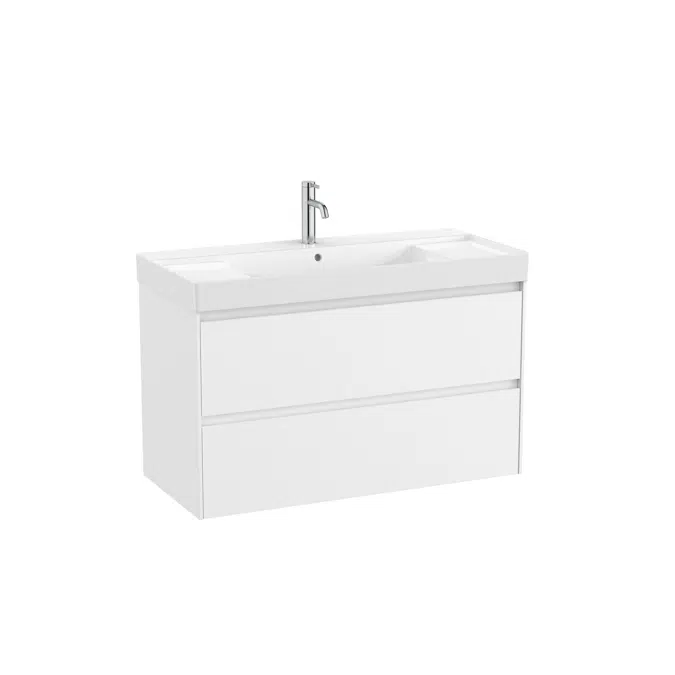 ONA Unik (base unit with two drawers and basin)