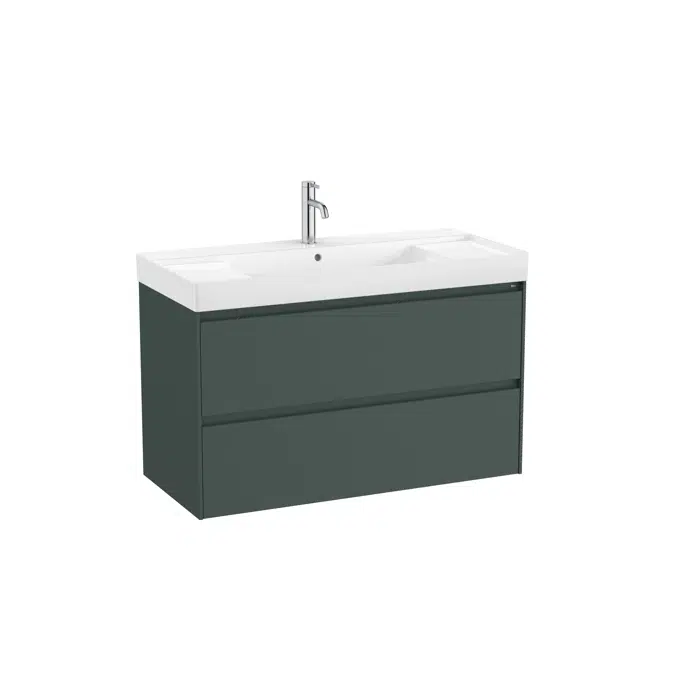 ONA Unik (base unit with two drawers and basin)
