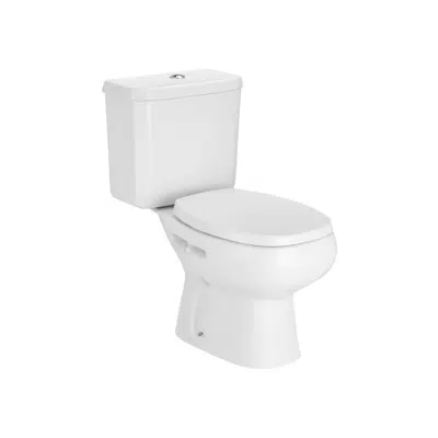 afbeelding voor Monaco Vitreous china WC with vertical outlet