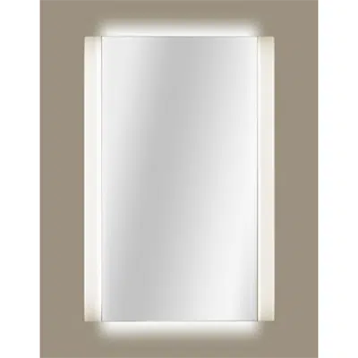 изображение для ARMANI - ISLAND 980 x 1200 mm lighted mirror with demister and Maxiclean treatment