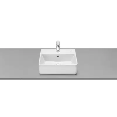 รูปภาพสำหรับ THE GAP 420 SQUARE - Over countertop vitreous china basin&nbsp;w/ taphole