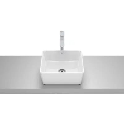 Obrázek pro Optica Over countertop vitreous china basin without taphole