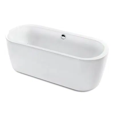 Image for Palma Oval acrylic bath