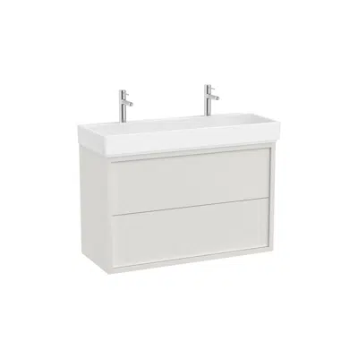 afbeelding voor Tura  Unik (Base unit with two drawers and centered basin)