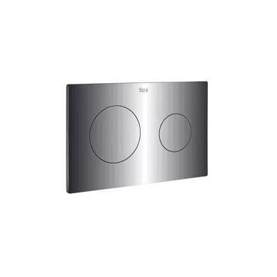 Image for IN-WALL SYSTEMS PL10 PRO DUAL (ONE) - Vandal-proof stainless steel dual flush operating plate