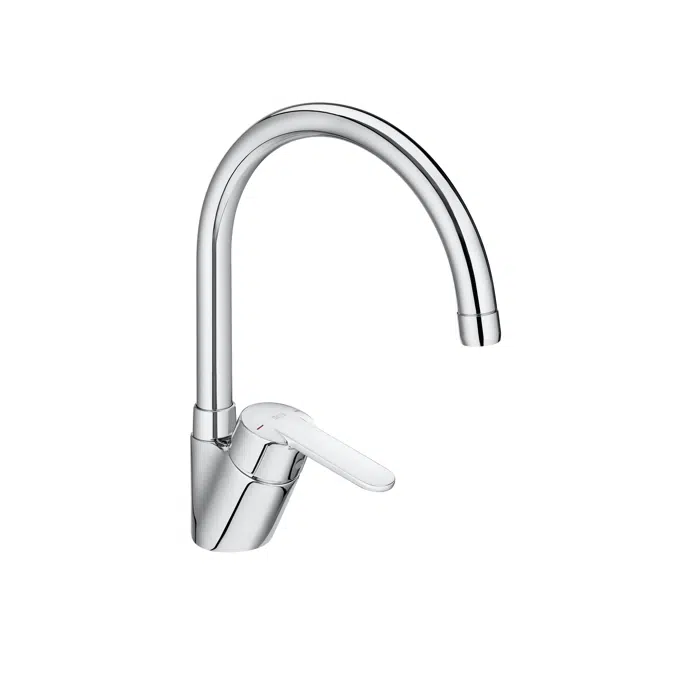 Victoria Kitchen sink mixer with swivel spout