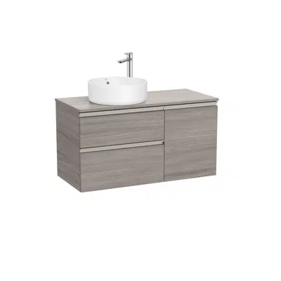 Bild für The Gap Base unit with two drawers, one door and over countertop basin on the left