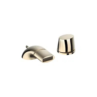 Immagine per ARMANI - ISLAND Single side lever bidet mixer with pop-up waste