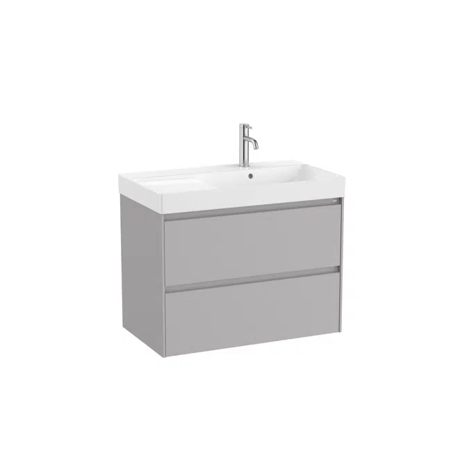 ONA Unik (base unit with two drawers and right hand basin)