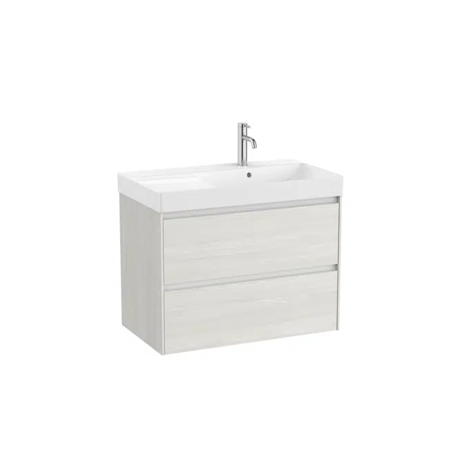 ONA Unik (base unit with two drawers and right hand basin)