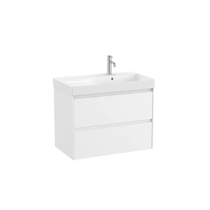 ONA Unik (base unit with two drawers and right hand basin)