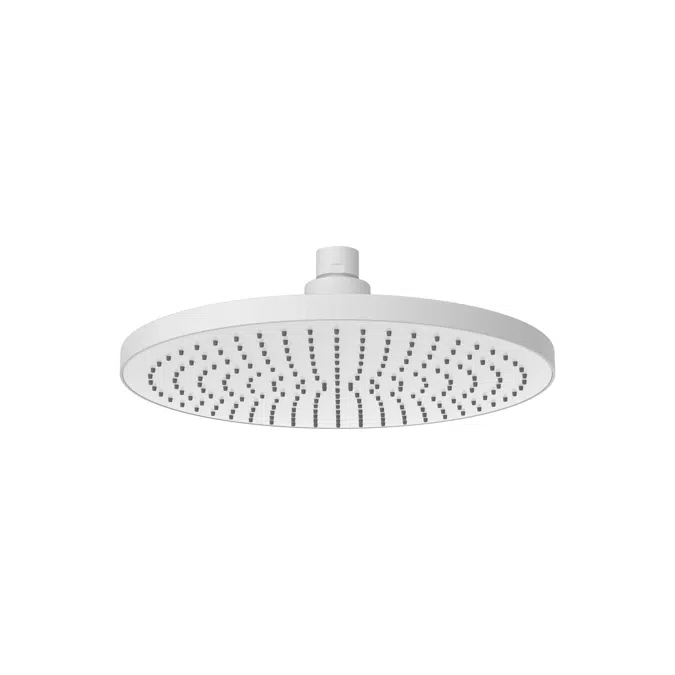 Rainsense Stainless steel shower head for ceiling installation. Rain function